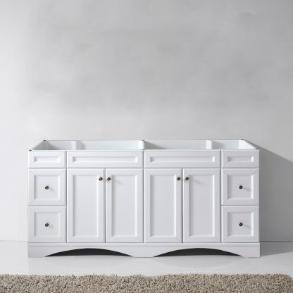 Talisa 72" Double Cabinet in White